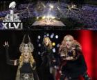 Super Bowl 2012 yılında Madonna
